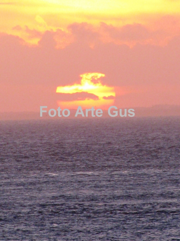 Por do sol, no Farol da Barra, Salvador, Bahia