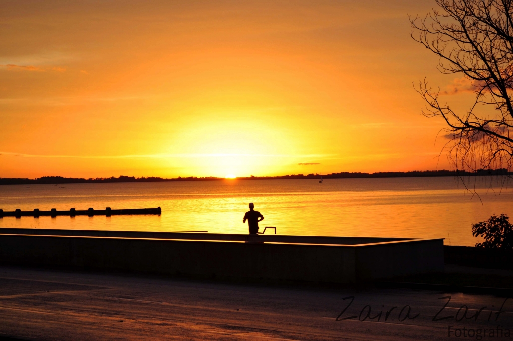 Por do Sol no Guaiba