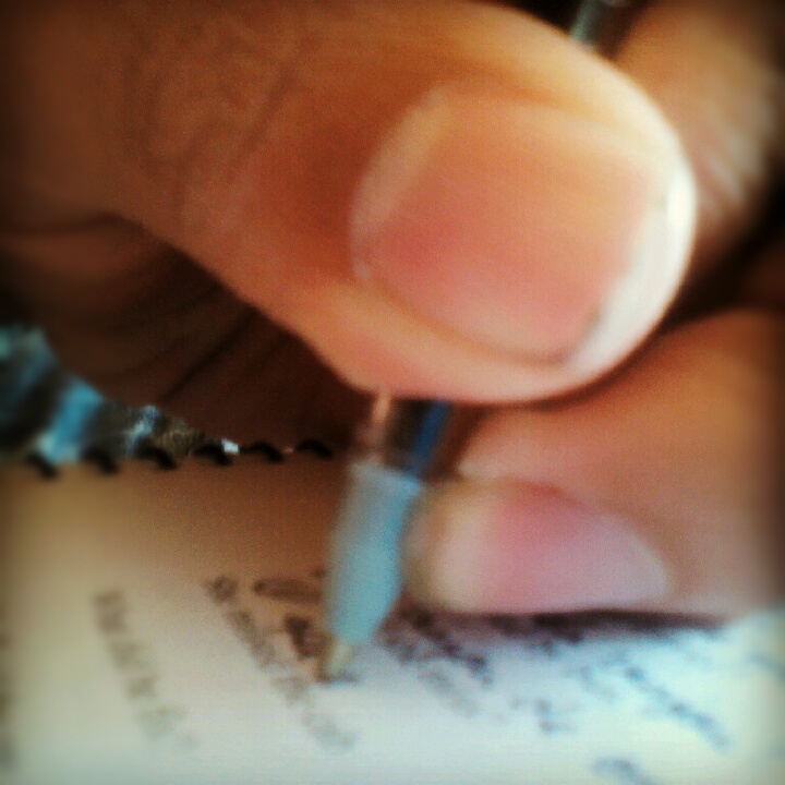 Escrever &eacute; viver entre as palavras.